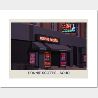 Ronnie Scott's Jazz Nightclub Posters and Art